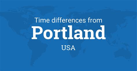 Time difference between Portland, Oregon, USA and Manila, .